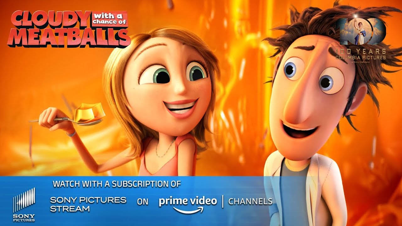 A food storm | Cloudy With A Chance of Meatballs (2009) | Voices by Bill Hader, Anna Faris, Campbell