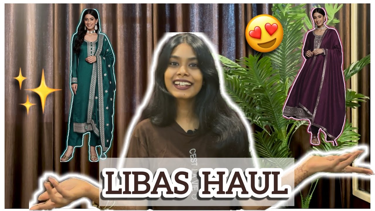 Libas Haul | Festival Collection | Straight Kurta Pant Suit, Anarkali Suit, Festive Suit Set