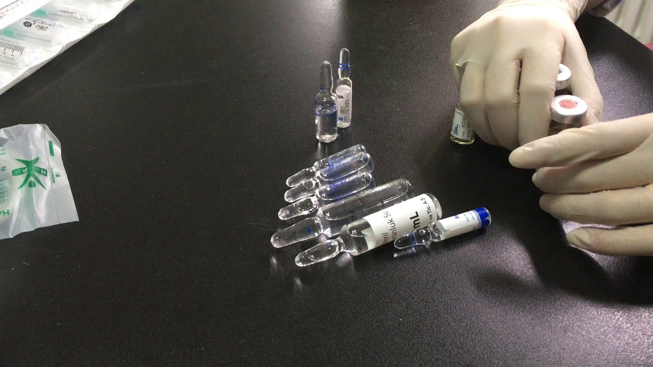 Ampulden İlaç Çekme