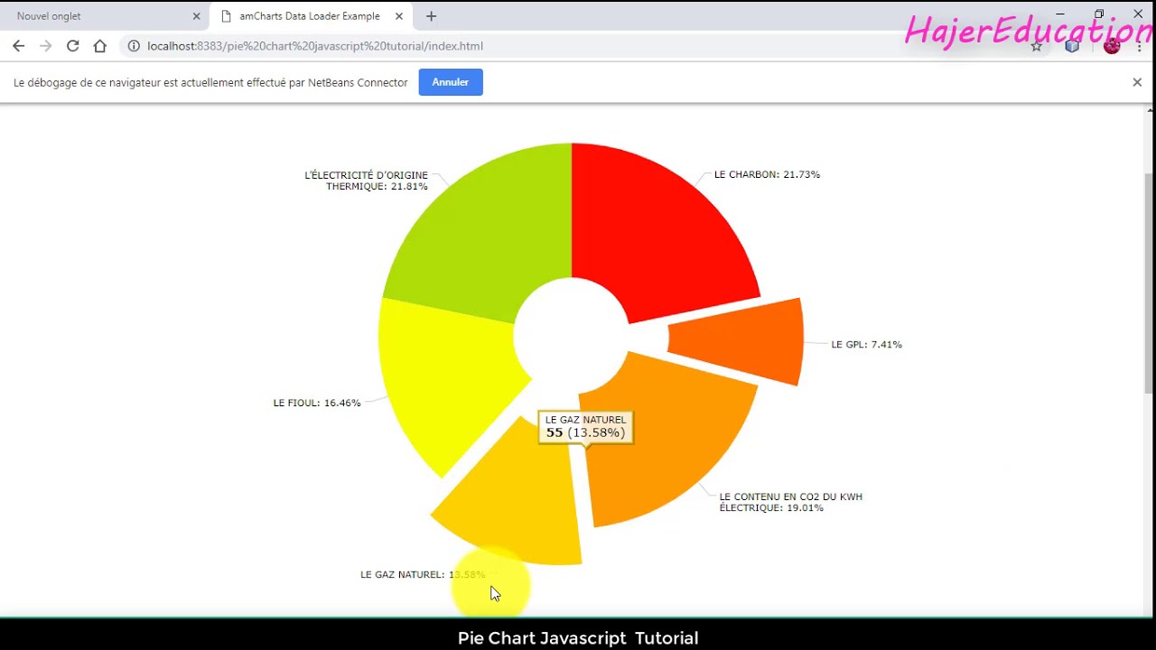 Javascript Pie Chart