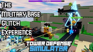 The Military Base Glitch in a Nutshell | Exploderism in Tower Defense Simulator #31