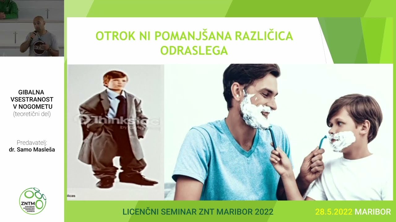 Gibalna vsestranost v nogometu - predavanje