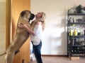 Dozer the tall bullmastiff