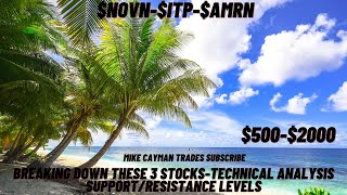 #NOVN-#ITP-#AMRN-$500-$2000-Technical Analysis-Support/Resistance Levels