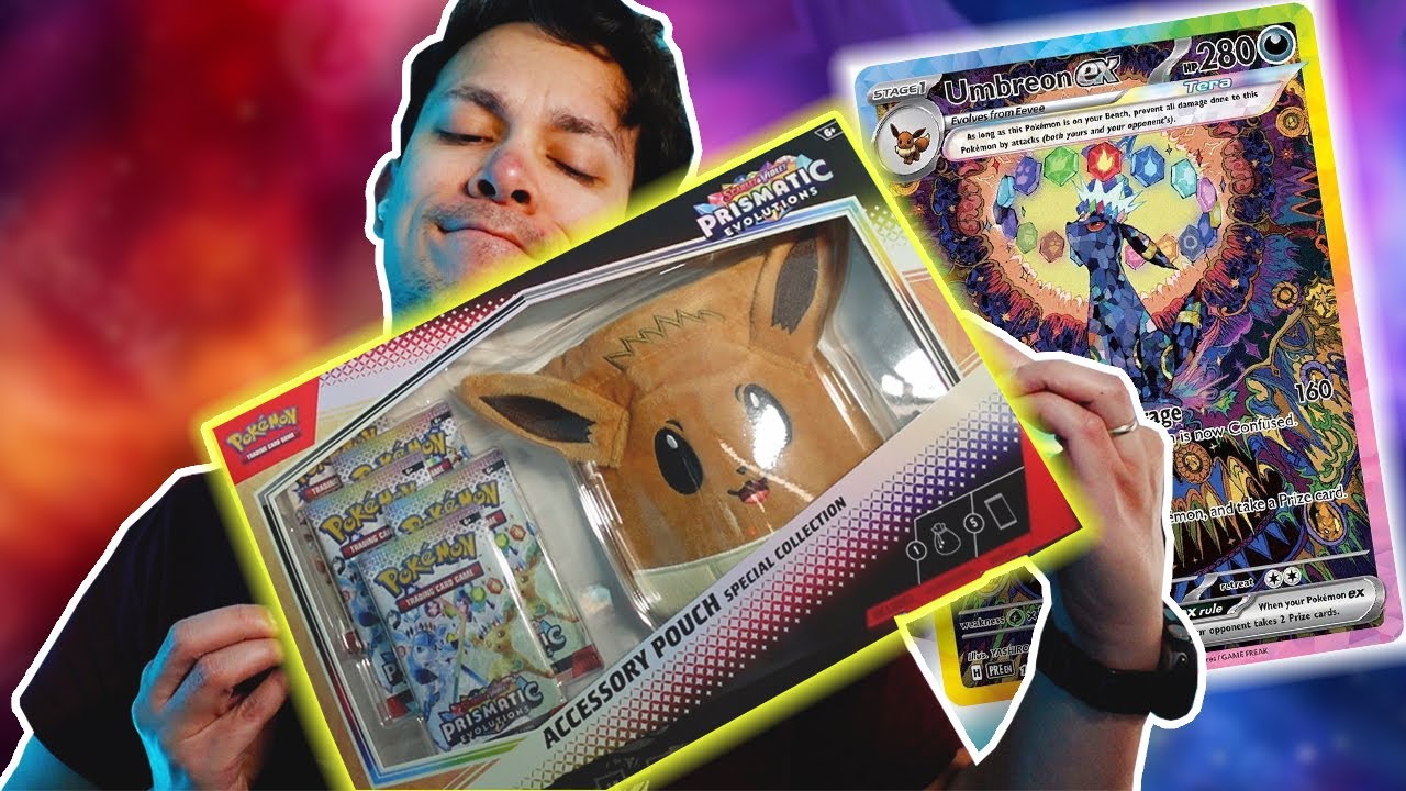 Opening the Eevee Pouch Collection for Umbreon EX BUT the Pouch Was the Real MVP!