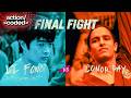 karate kid: legends (2025) - li trains with daniel and mr han for the final fight