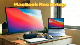 The Perfect Macbook Neo Desk Setup