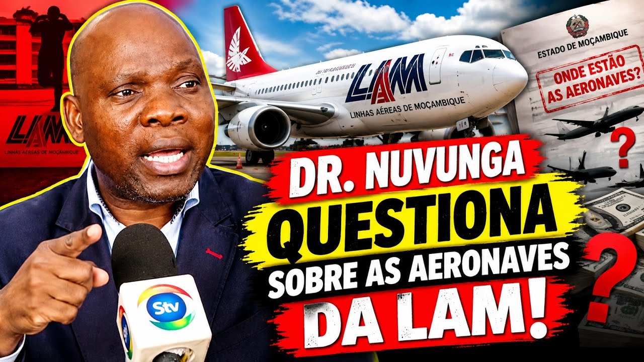 "LAM COMPROU SUCATAS A PEÇO DE AERONAVES NOVAS" DIZ DR NUVUNGA!