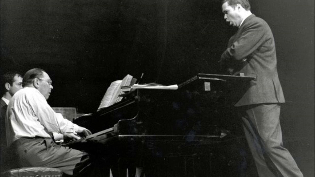 Schubert - Die Sterne - Fischer-Dieskau / Moore Salzburg 1963