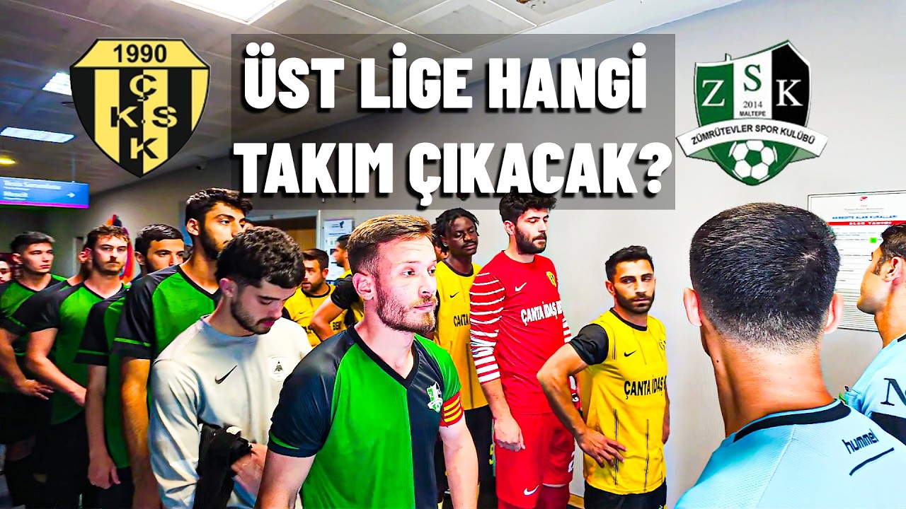 Üst Lige Hangi Takım Çıkacak ? Çantaköy - Zümrütevler Maç Özeti Play-Off Finali