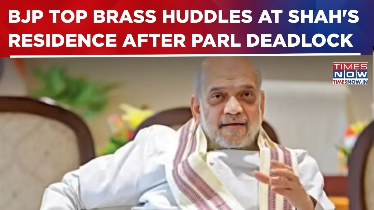 After Parliament Deadlock, BJP Top Brass Meets At Amit Shah's Residence For Key Strategy Talks Today