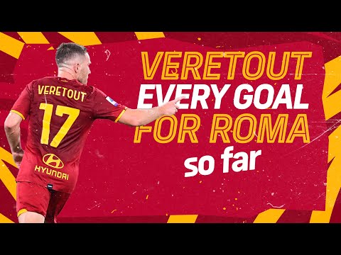 JORDAN VERETOUT | EVERY GOAL FOR ROMA SO FAR