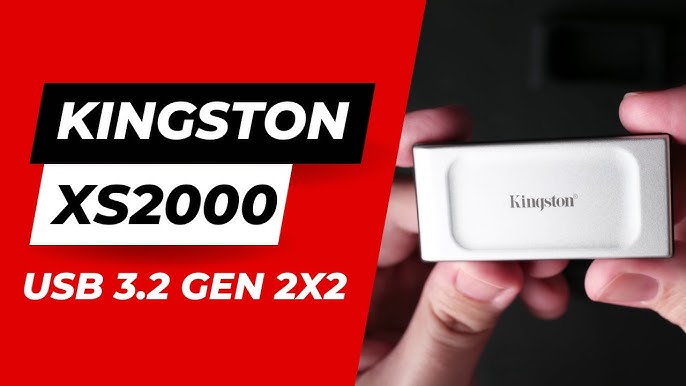 Kingston XS2000 2TB High Performance Portable SSD with USB-C | Pocket-sized  | USB 3.2 Gen 2x2 | External Solid State Drive | Up to 2000MB/s 