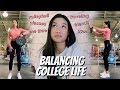Balancing College Life + Staying Motivated | WEEKLY VLOG 05