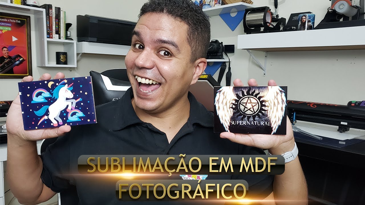 Sublimação em MDF - Qualidade Fotográfica! Passo a Passo