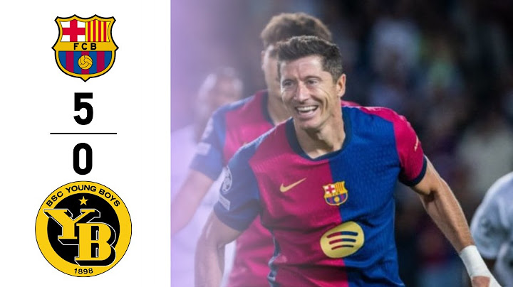 Barcelona vs Young Boys 5-0 Highlights | Champions League (24/25)