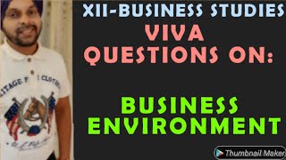 VIVA QUESTIONS ON BUSINESS ENVIRONMENT| screenshot 1