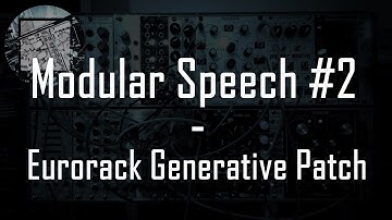 Generative Patch - Eurorack -  Phonogene, Jupiter storm, Autoseq