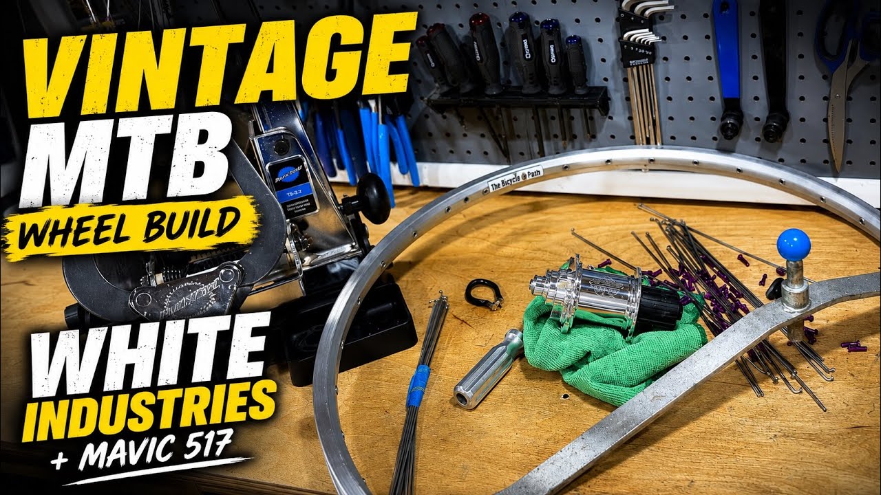 Building Vintage Bicycle Wheels | White Industries + Mavic 517