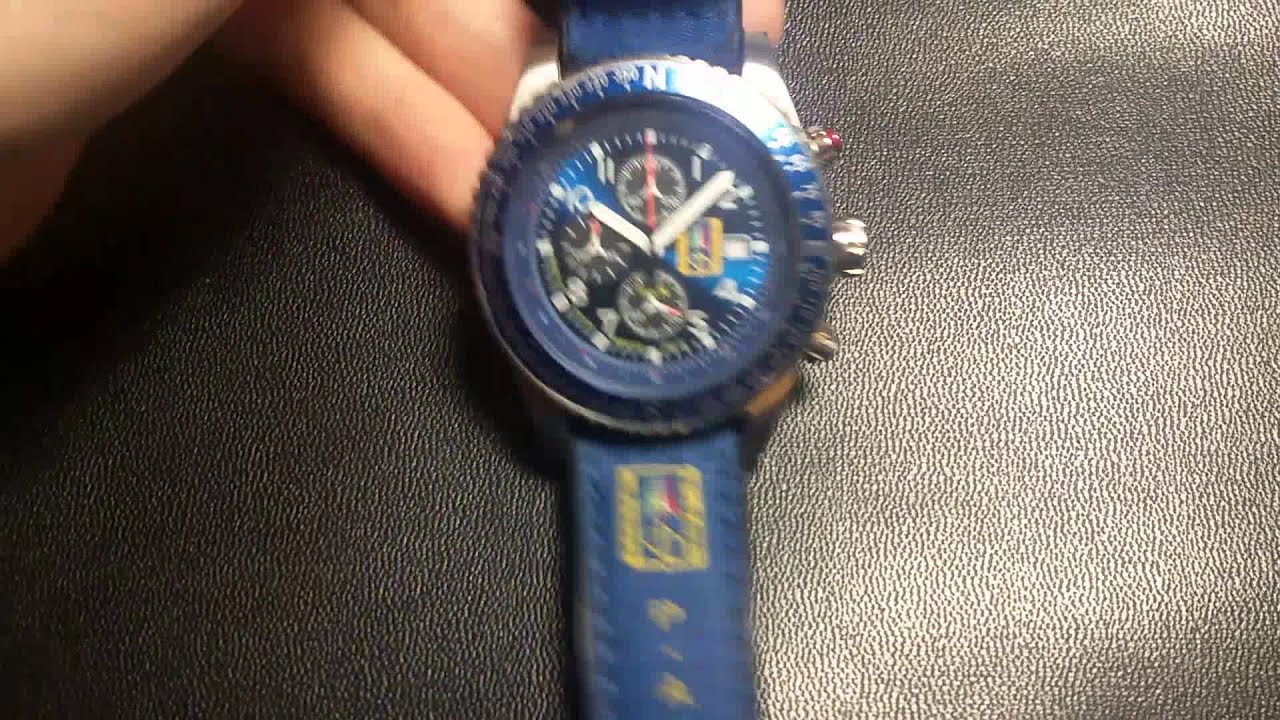 Memphis Belle PAN Frecce Tricolori Watch - YouTube
