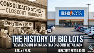The History Of Big Lots From Closeout Bargains To A Discount Retail Icon 