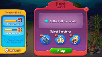 Fishdom HARD level 952 Gameplay (iOS Android)