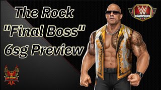 The Rock "Final Boss" 6sg Preview