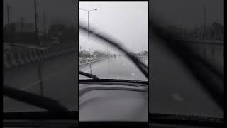 Rain drive drives me crazy 🌧️☕ #marutisuzuki #vitarabrezza #raindrive #rain