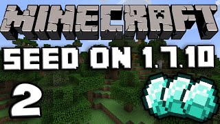 MineCraft:Super flat seed on 1.7.10 - #2(DIAMONDS,ARMOUR and MORE!!!!) screenshot 4
