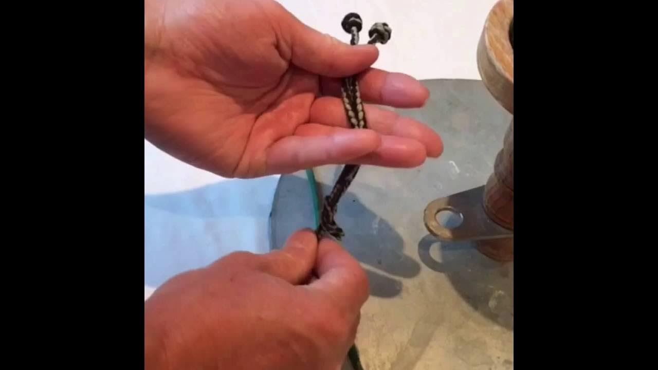 How To Tie A Falconer's Knot YouTube