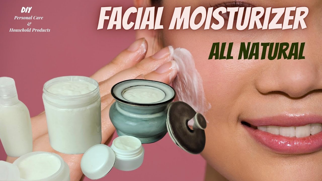 Glowing, Hydrated Skin Naturally | DIY All-Natural Facial Moisturizer | Simple & Affordable