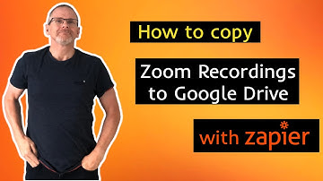 How to copy Zoom recordings to Google Drive using Zapier