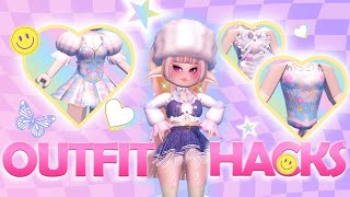 10+ Trendy Royale High Outfit Hacks! #4