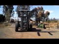 1988 Liftking Rough Terrain Forklift Operation