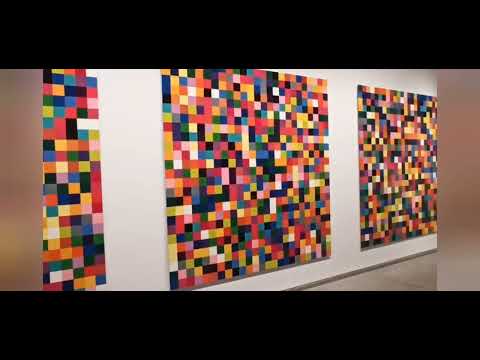 202310_Berlin - Gerhard Richter exhibition in the "Neue Nationalgalerie"