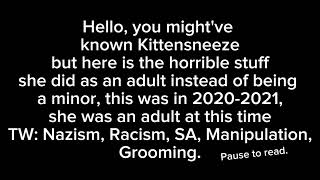 Horrible Stuff Kittensneeze Had Done.