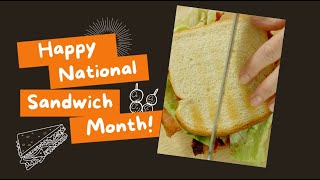 National Sandwich Month on transit