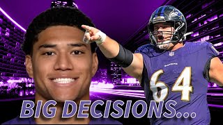 Ravens Pick Up Kyle Hamilton's 5th Year Option, but decline Tyler Linderbaum's?