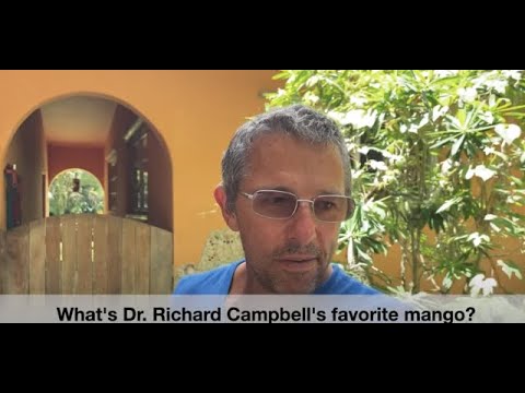 Mango Guru Dr. Richard Campbell's Favorite Mango