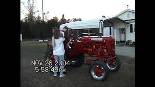 Myatt # 11 T 25 Amy & Kids on farmall 11 24 04