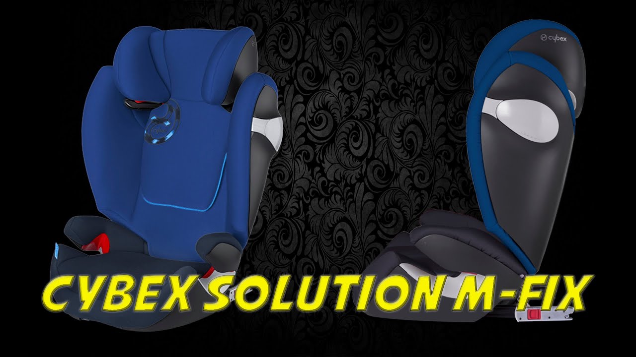 Cybex Solution M-Fix | Silla bebe grupo 2/3 - YouTube