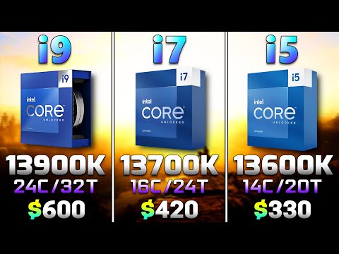 Core i5 13600K vs Core i7 13700K vs Core i9 13900K | PC Gameplay Tested (RTX 4090 24GB)