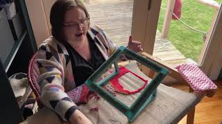 Using a Gripper Strip on Your Rug Hooking Frame