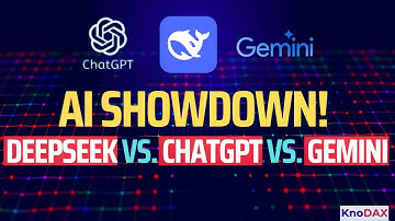 DeepSeek vs. ChatGPT vs. Gemini: Which AI is Best for You?