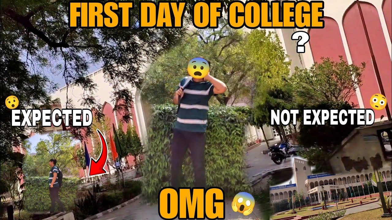 First day of college jamia hamdard university 😍 | Jamia hamdard university delhi campus tour