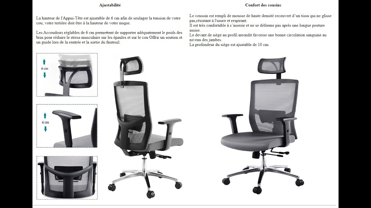 FOXSPORT - Chaises de Gamer Foxsport, Chaise Gaming Ergonomique