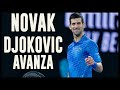 Novak Djokovic avanza en el Abierto de Australia 2023