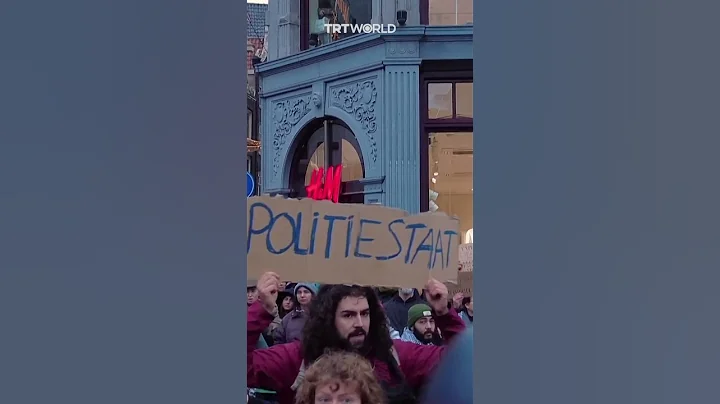 Dutch police assault pro-Palestine protesters in Amsterdam