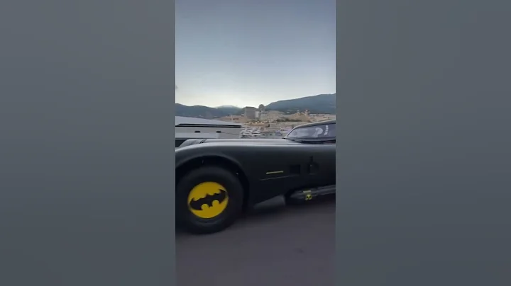 Real Batmobile Driving🦇🖤🔥#batman #batmobile #billionaire #dccomics