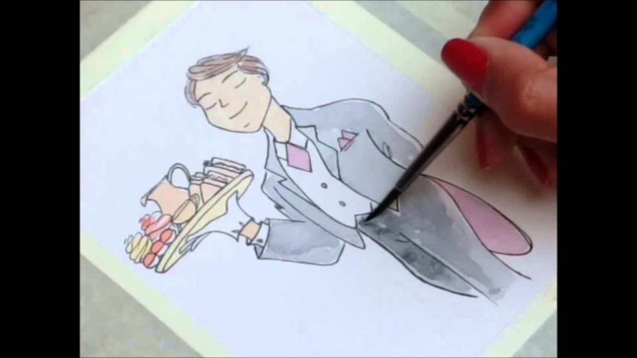 Elevenses - T.J. Lubrano painting some art from the game! - YouTube